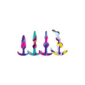 4 in 1 Buttplug Trainingsset Fervent Gala