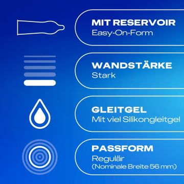 Hautnah Kondome Latexfrei - 16 Stück