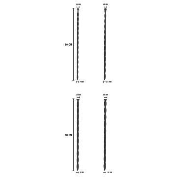Penis Dilatoren Set Groß 4 Stück