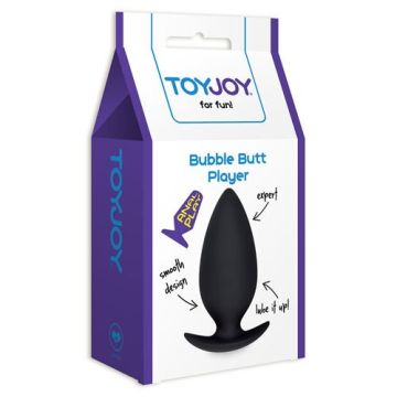 Großer Buttplug - Schwarz