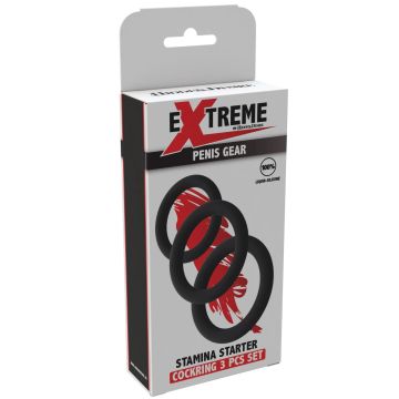 Verborgene Begierde Stamina Starter Penisringe Set 3 Stück