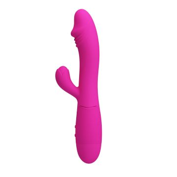 Rabbit Vibrator Slappy - Fuchsia
