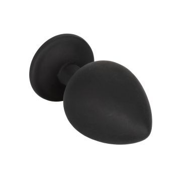 Silikon Buttplug Set mit Silbernem Stein