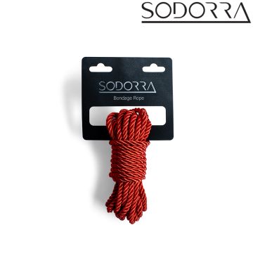 Bondage-Seil SODORRA 5 Meter - Rot