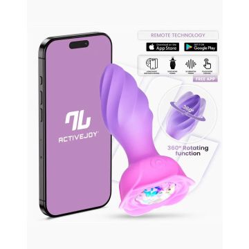 Moxy Buttplug 360º Rotation - Lila