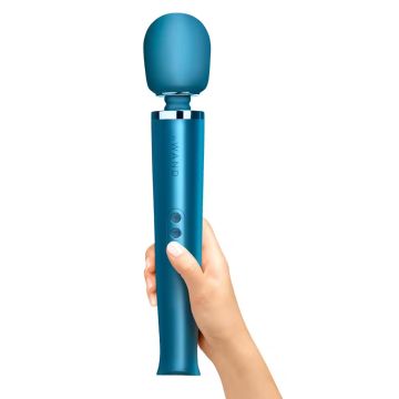 Wiederaufladbarer Wand-Vibrator Le Wand - Blau