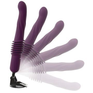 Vibrator RC Warming Fucking Machine - Lila