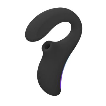 Vibrator mit Dreifachstimulation und App-Steuerung - Schwarz