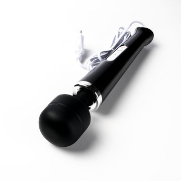 Simple Pleasure Wand Vibrator - Schwarz