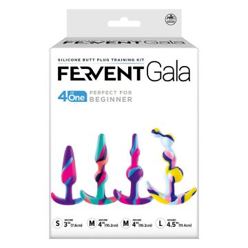 4 in 1 Buttplug Trainingsset Fervent Gala