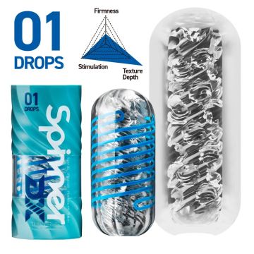Tenga Spinner DX - Blau