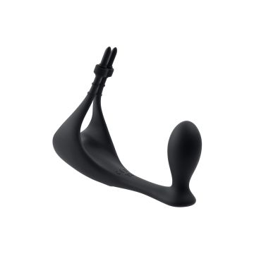 Vibrierender Buttplug Mit Cockring Gender X
