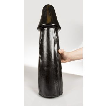 Dark Crystal Schwarzer XXL Dildo Gijs - 50 cm
