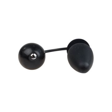 Aufblasbarer Buttplug - True Black