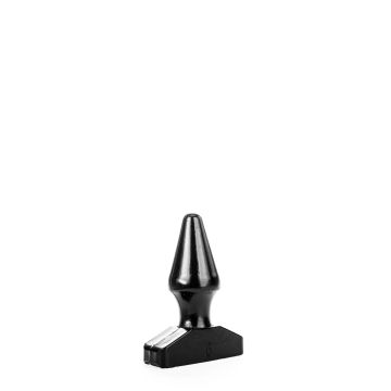 All Black Buttplug Schwarz - 16 x 5,50 cm