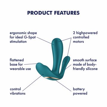 Satisfyer - Batterien Serie - Top Secret+ - G-Punkt Vibrator