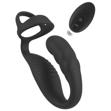 Rebel Cockring Met Prostaat Vibrator