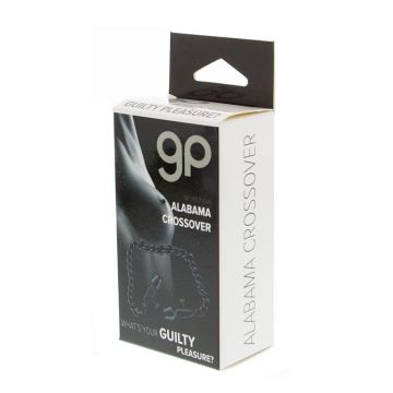 Schwarze Metall-Nippelklemmen - Guilty Pleasure