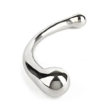 Geschwungener Edelstahl Doppel-Dildo - Mr Steel