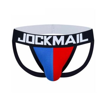 Jockmail JM219 Jockstrap - Blauw / Rood