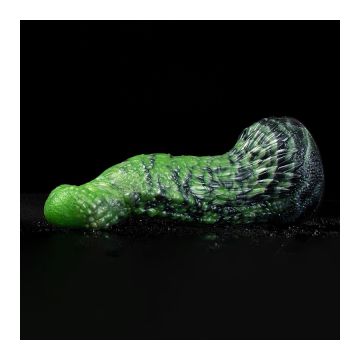 Monster Dildo Gode Puruk - Grün