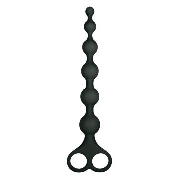 Gerippte Silikon Analkugeln 26 cm