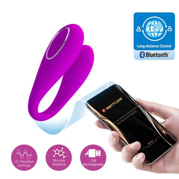 Partner Vibrator August - Fuchsia