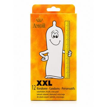 Amor XXL Condooms - 12 Stuks - Houdbaarheid tm 10 2026