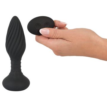 Buttplug mit Fernbedienung - Wirbel