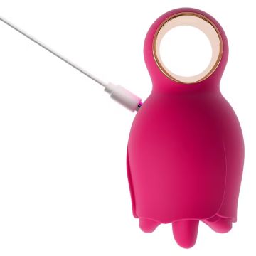 You2Toys Leckende und Rotierende Zungenvibrator Oral Fun - Rosa