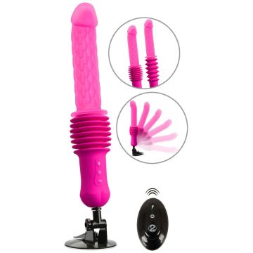 Vibrator RC Warming Fucking Machine - Rosa