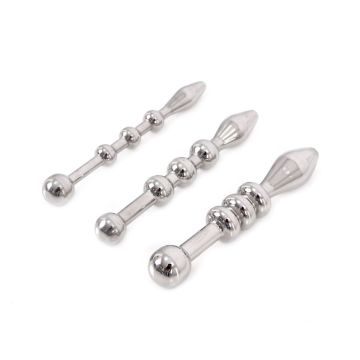 Urethral Trainer Kit Perlende Penisplug 3 Stück