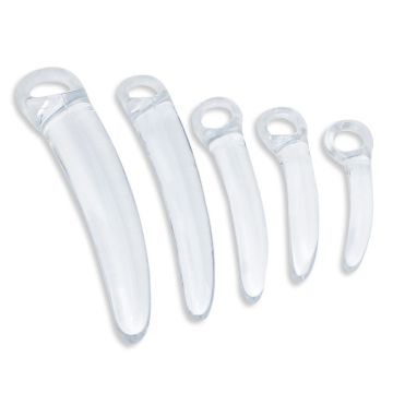 Set von 5 Transparenten Plugs Clearly Horny