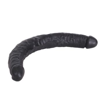 Kiotos COX Realistische Dubbele Dildo Zwart - 30 cm