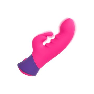 CalExotics Rabbit Vibrator Rave - Rosa
