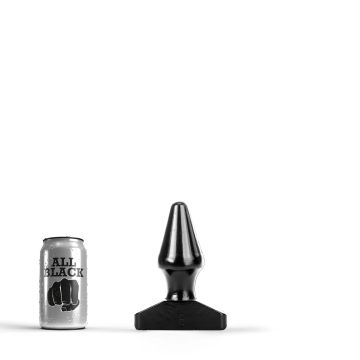 All Black Buttplug Schwarz - 16 x 5,50 cm