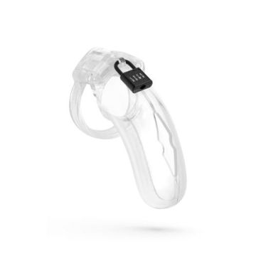 Keuschheitskäfig Transparent Lockdown - Groß