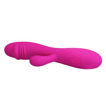 Rabbit Vibrator Slappy - Fuchsia