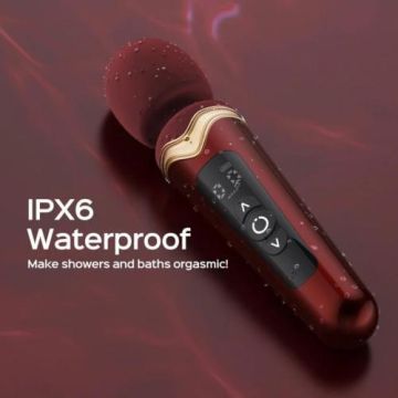 HoneyPlayBox Heizender Wandvibrator Stormi - Rot