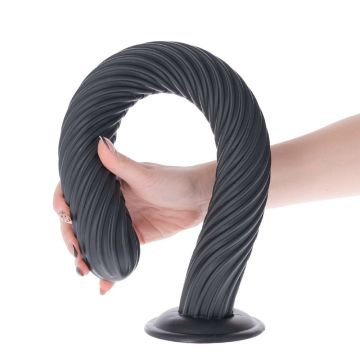 Buttplug Extreme Gunung - Schwarz