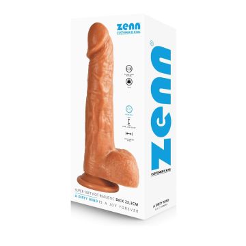 Realistischer Dildo Super Soft Hot 22.3 cm