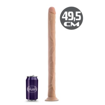 XXL-Dildo Blanc Mamba - 49,5 cm