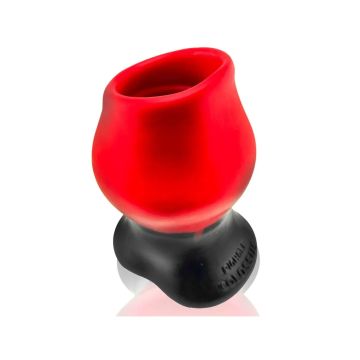 Super Max Pighole Tunnel Plug XXXL - Oxballs Rot Lava