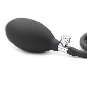 Kiotos Opblaasbare Dildo Smooth - Zwart