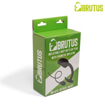 Brutus Opblaasbare Buttplug Deep Rattler
