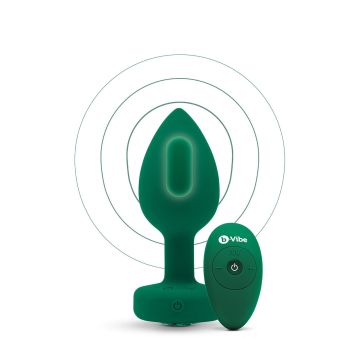 Vibratore Buttplug B-Vibe M/L - Grün