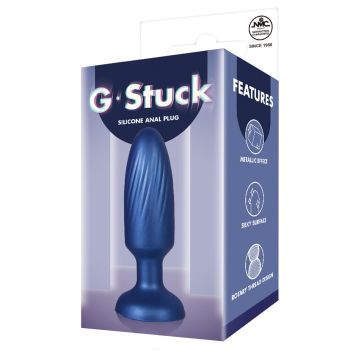 Silikon-Buttplug G-Stuck - Blau