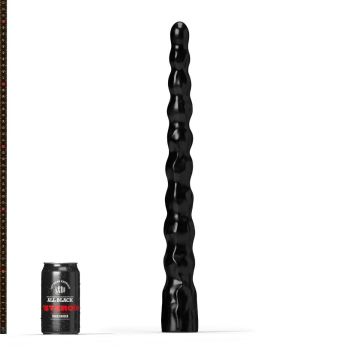 All Black Steroid En-Garde Dildo Schwarz - 50 cm