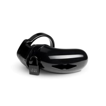 Keuschheitskäfig Schwarz Lockdown - Medium