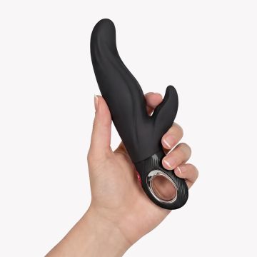 Rabbit Vibrator Lady Bi Fun Factory - Schwarz